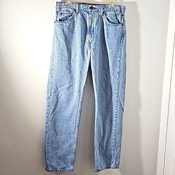 Levi's Strauss mens blue jeans 505 34/30. Work pants. - Picture 1 of 8